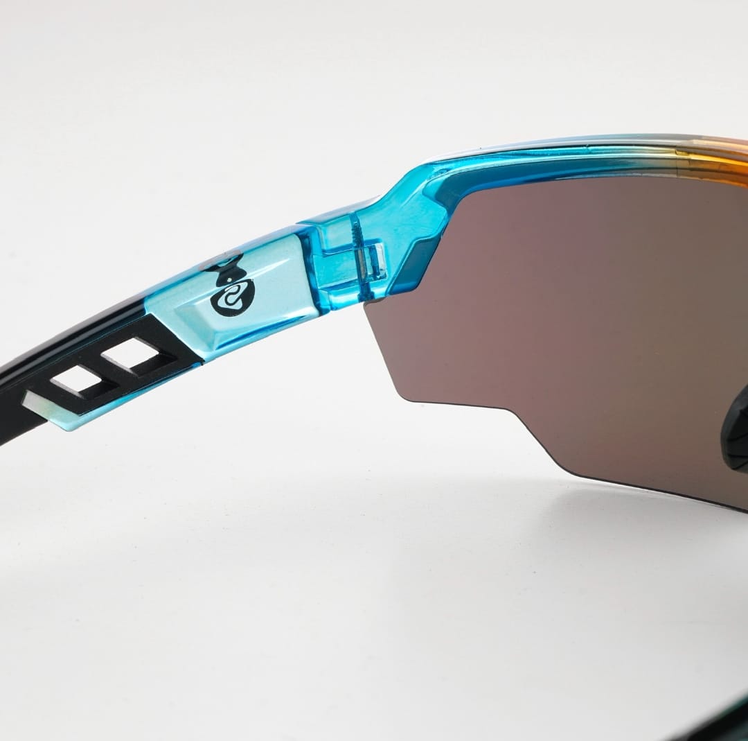 sports sunglasses green lens