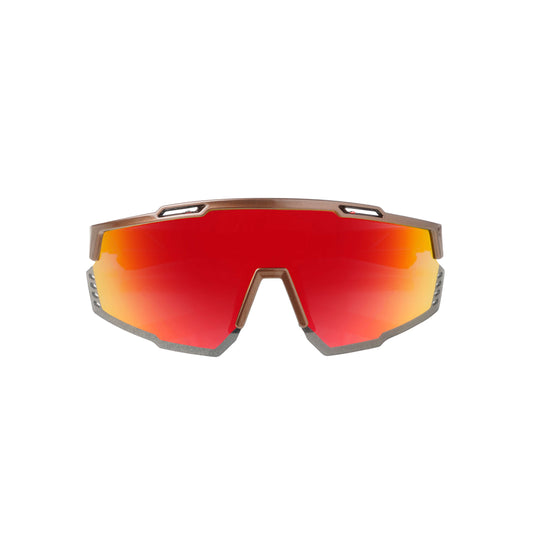 SASA Mercury Copper Frame Red Revo Lens Sports Sunglasses