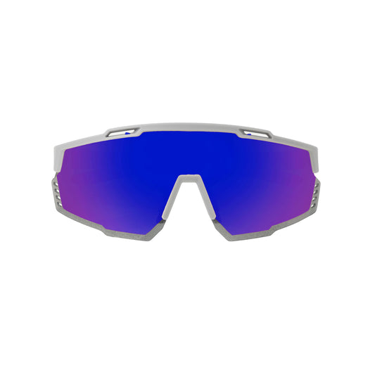 SASA Mercury Grey Frame Blue Revo Lens Sports Sunglasses
