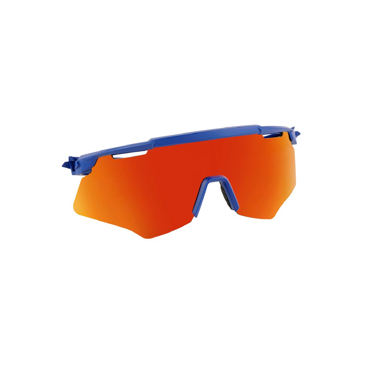 SASA M-Series Navy Blue Frame with Red Revo Lens Sports Sunglasses
