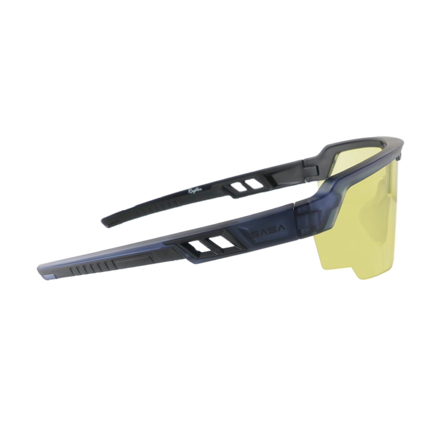 SASA Raptor Translucent Blue Frame Night Vision Lens Sports Sunglasses