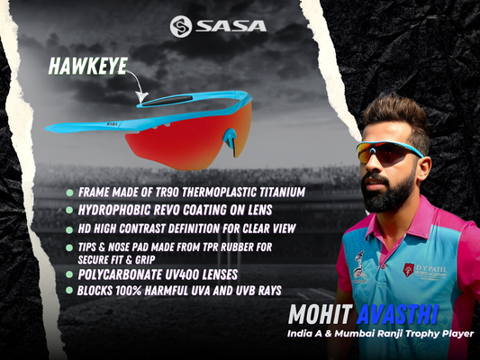 mohit avasthi in sasa hawkeye sports sunglasses