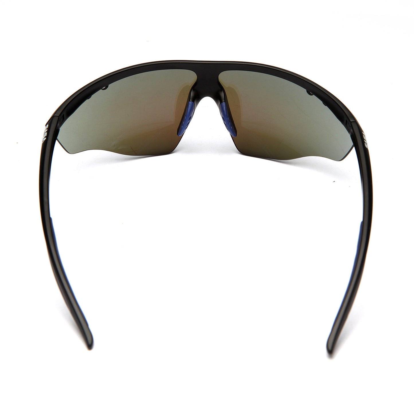 SASA Hawkeye Matte Turquoise Blue Frame Red Revo Lens Sports Sunglasses