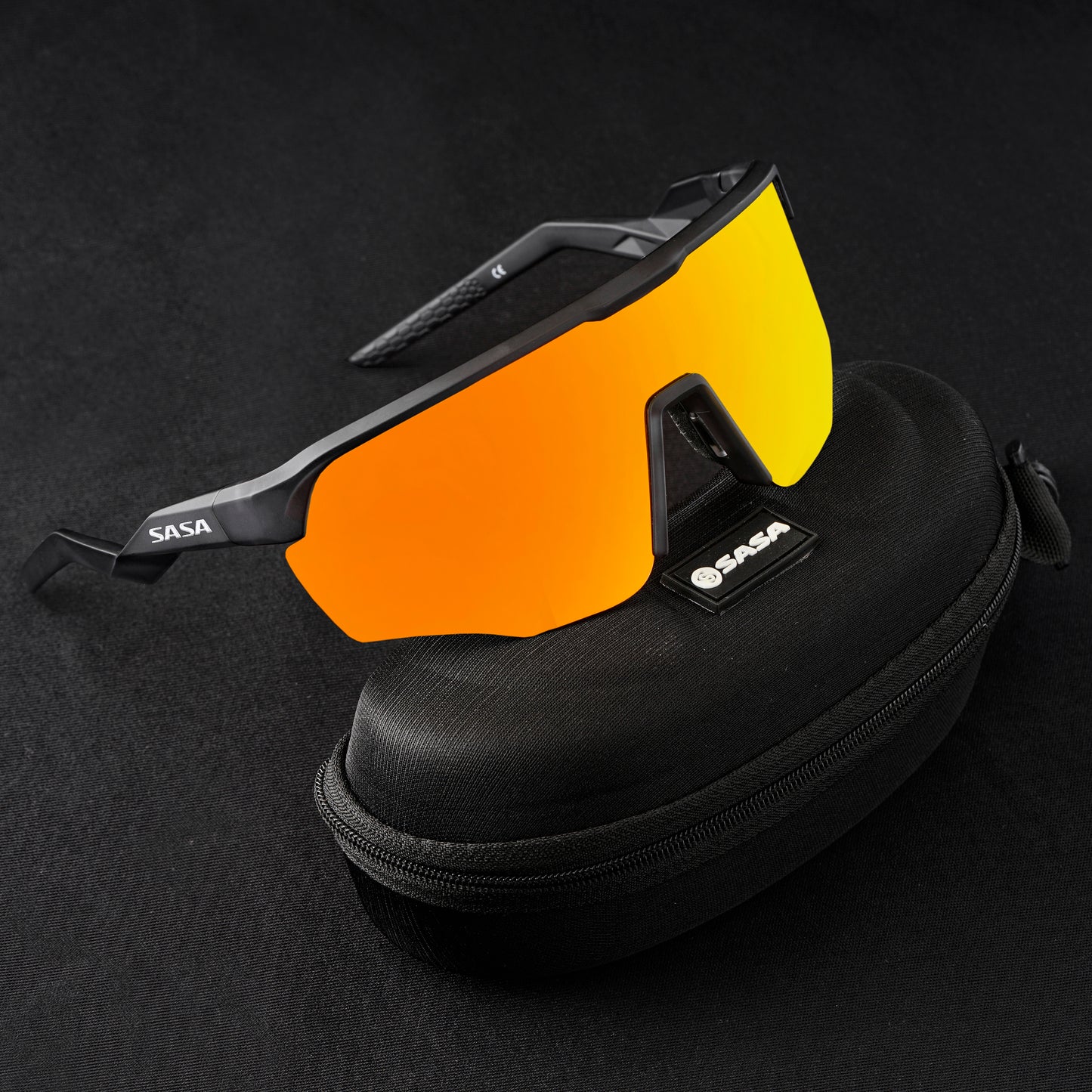 SASA VIPER TRANSLUCENT GREY FRAME LENS PC SMOKE GOLD REVO SPORTS SUNGLASSES FOR CRICKET I CYCLING I MARATHON