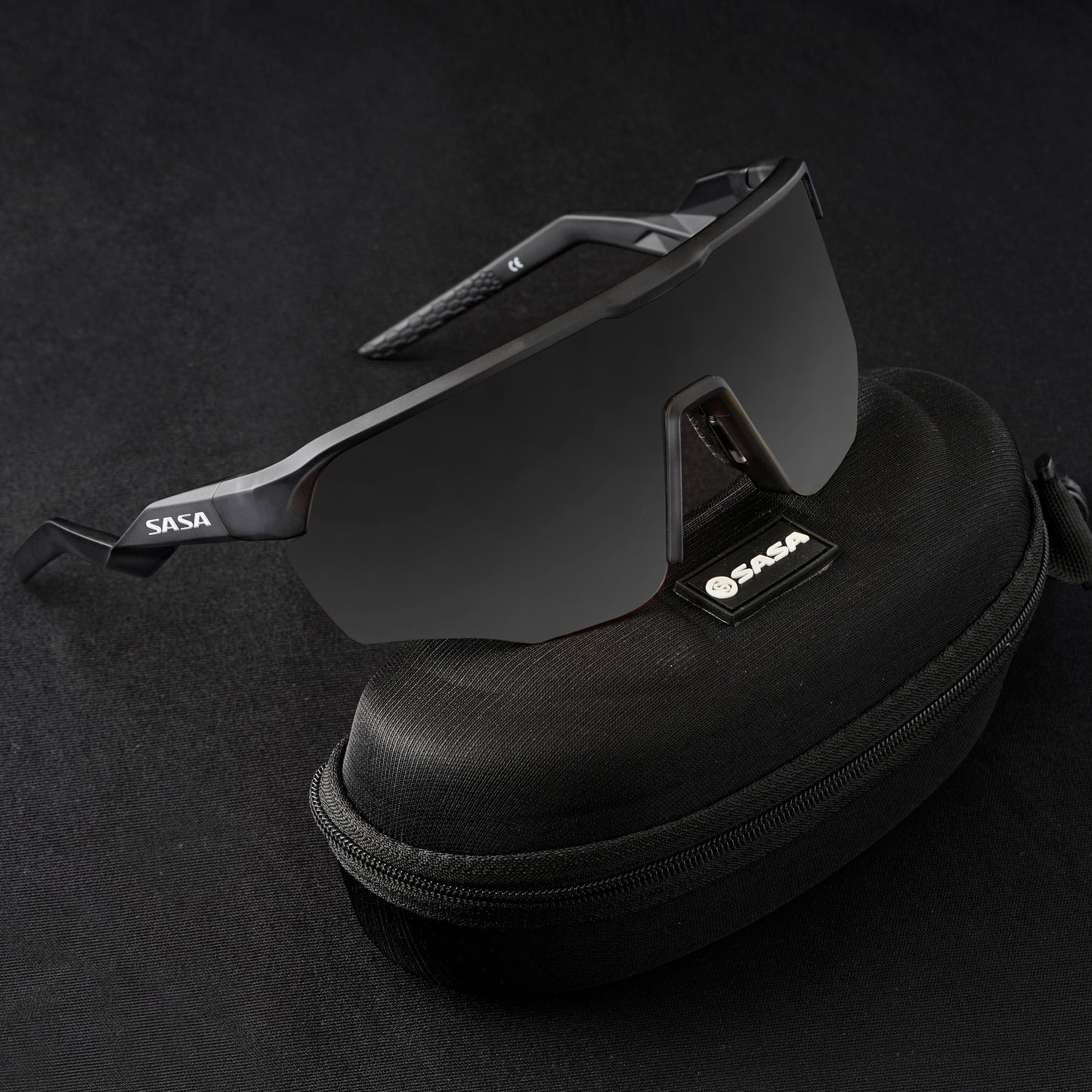 SASA VIPER TRANSLUCENT GREY FRAME LENS PC SMOKE (BLACK) SPORTS SUNGLASSES FOR CRICKET I CYCLING I MARATHON