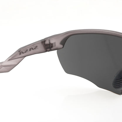 SASA VIPER TRANSLUCENT GREY FRAME LENS PC SMOKE (BLACK) SPORTS SUNGLASSES FOR CRICKET I CYCLING I MARATHON
