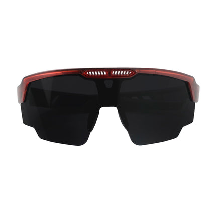 RAPTOR TRANSLUCENT RED FRAME BLACK (SMOKE) REVO LENS