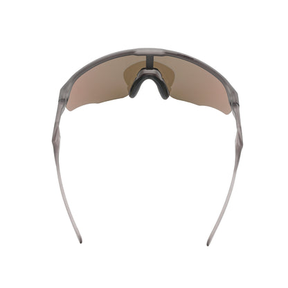 SASA VIPER TRANSLUCENT GREY FRAME LENS PC SMOKE GOLD REVO SPORTS SUNGLASSES FOR CRICKET I CYCLING I MARATHON