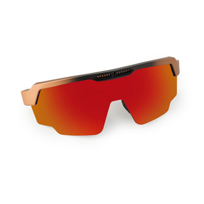 RAPTOR MATTE COPPER/BLACK FRAME RED REVO LENS