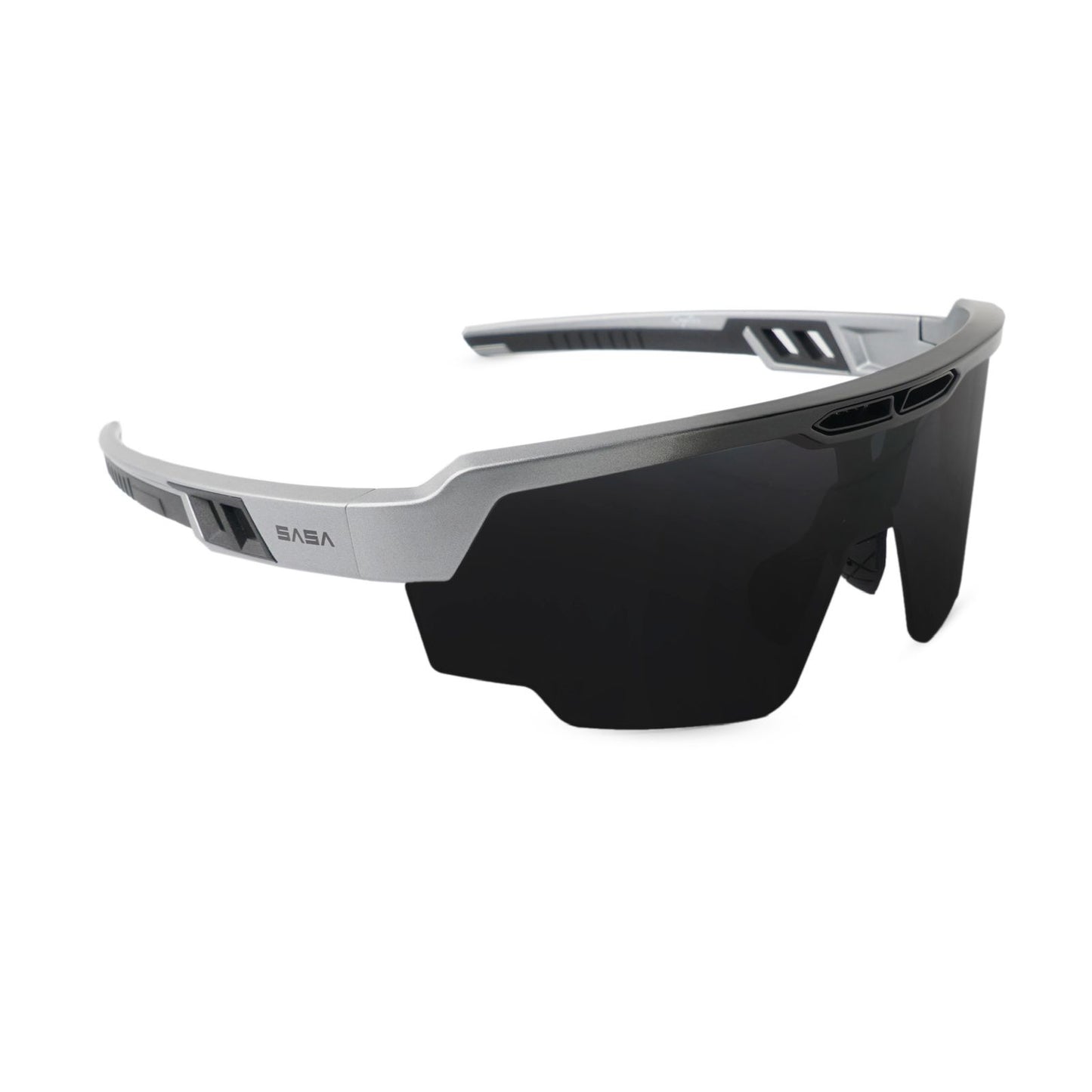 RAPTOR SILVER/BLACK BLACK (SMOKE) LENS