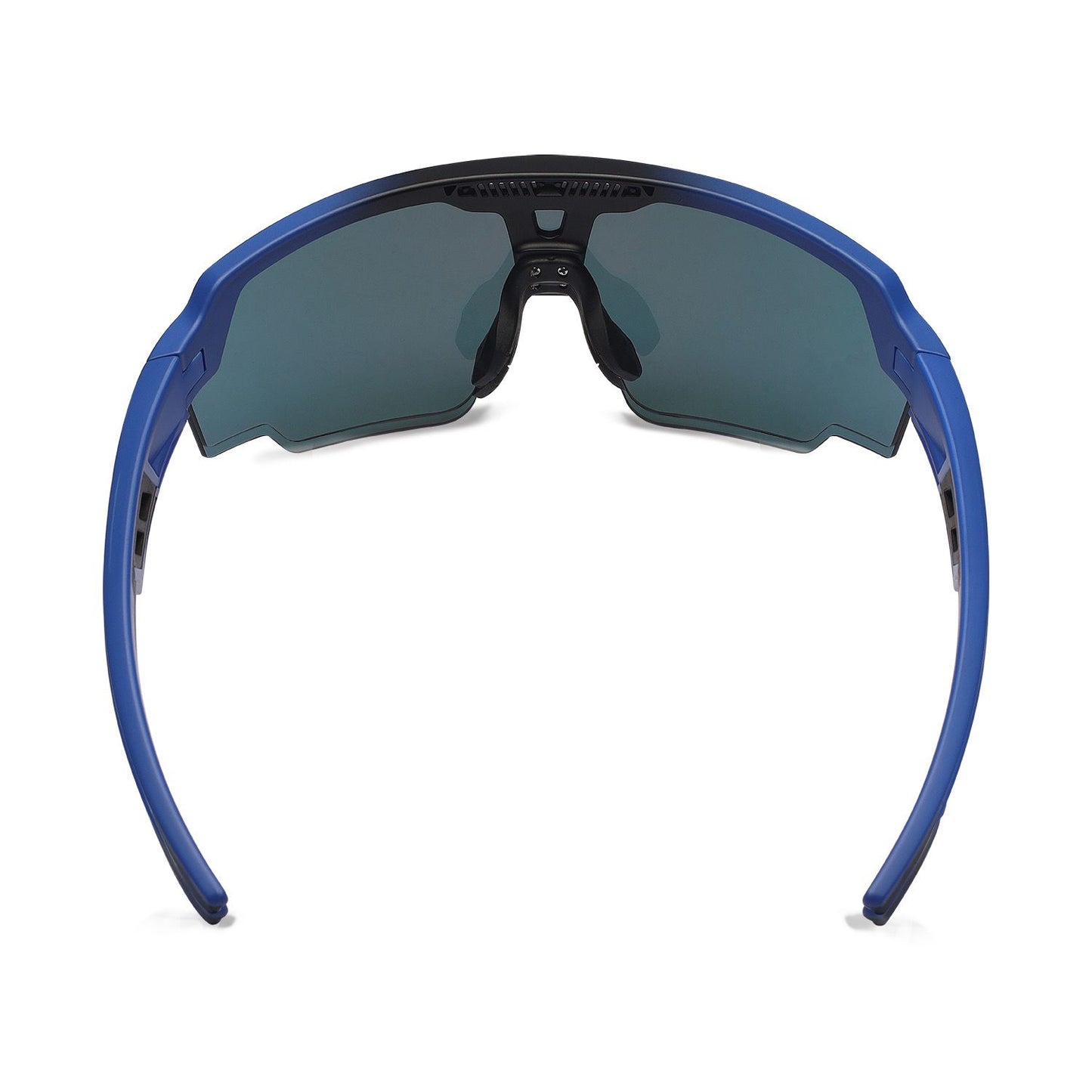 RAPTOR MATTE BLUE FRAME RED REVO LENS