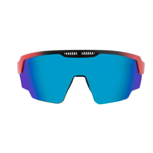 RAPTOR MATTE RED FRAME ICE BLUE REVO LENS