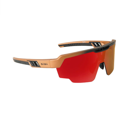 RAPTOR MATTE COPPER/BLACK FRAME RED REVO LENS