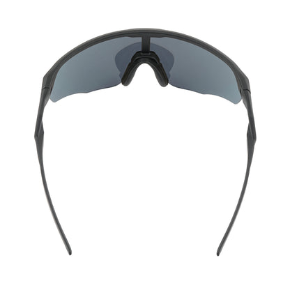 SASA VIPER MATTE BLACK FRAME LENS PC SMOKE ICE BLUE REVO SPORTS SUNGLASSES FOR CRICKET I CYCLING I MARATHON