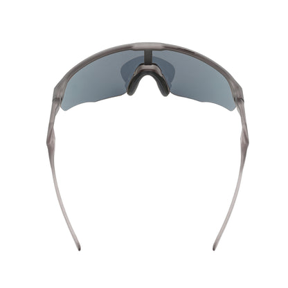 SASA VIPER TRANSLUCENT GREY FRAME LENS PC SMOKE ICE BLUE REVO SPORTS SUNGLASSES FOR CRICKET I CYCLING I MARATHON