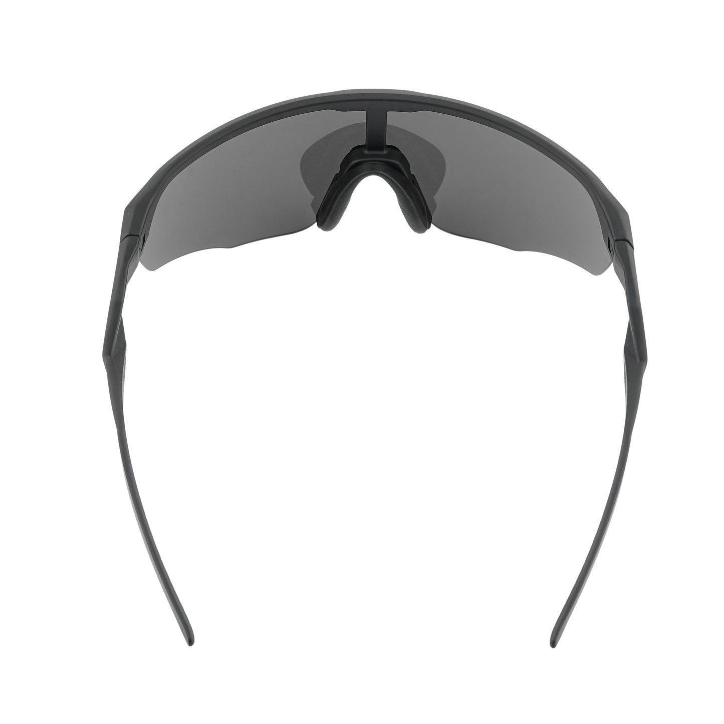 SASA VIPER MATTE BLACK FRAME LENS PC SMOKE (BLACK) SPORTS SUNGLASSES FOR CRICKETI CYCLING I MARATHON