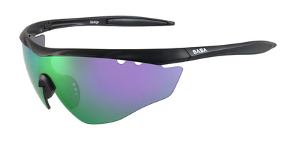 MATTE BLACK FRAME WITH PURPLE REVO LENS HAWKEYE