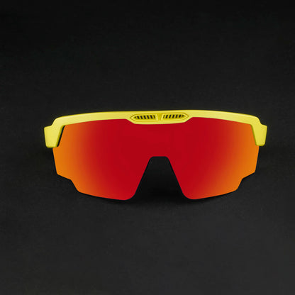 RAPTOR NEON YELLOW RED REVO LENS