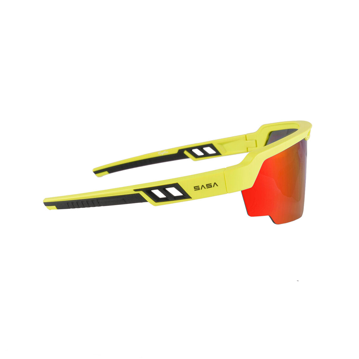 RAPTOR NEON YELLOW RED REVO LENS