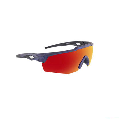 REBOUND FRAME TRANSLUCENT BLUE LENS RED