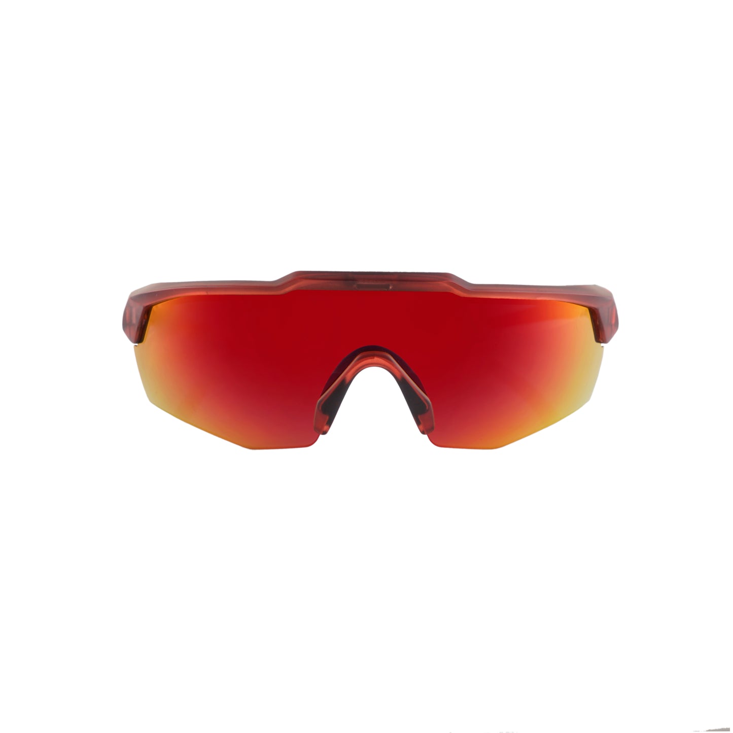 REBOUND FRAME TRANSLUCENT RED LENS RED