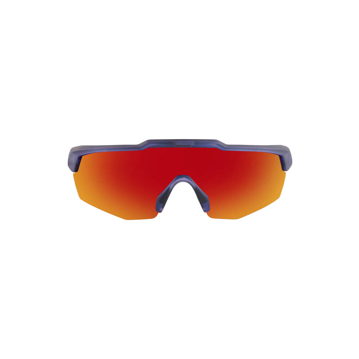 REBOUND FRAME TRANSLUCENT BLUE LENS RED