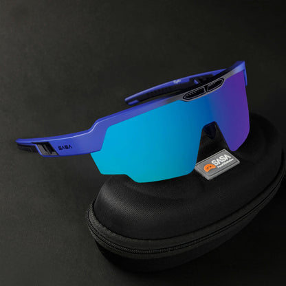 RAPTOR MATTE BLUE/BLACK FRAME ICE BLUE REVO LENS