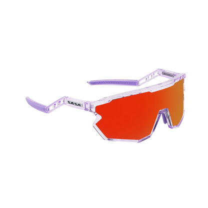 SASA Z Series Prismatic Purple Frame with Red Revo Lens