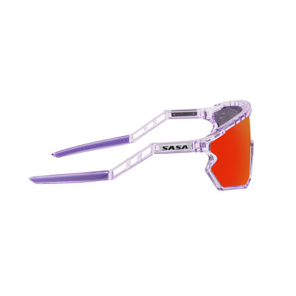 SASA Z Series Prismatic Purple Frame with Red Revo Lens