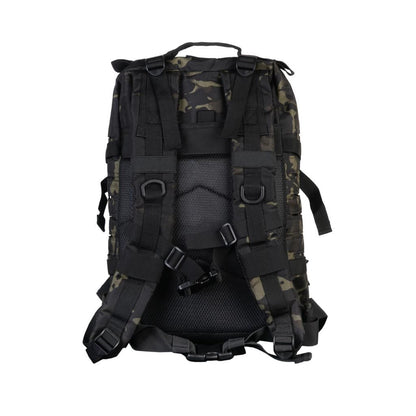 45L black camo Assault Military Tactical BackPack