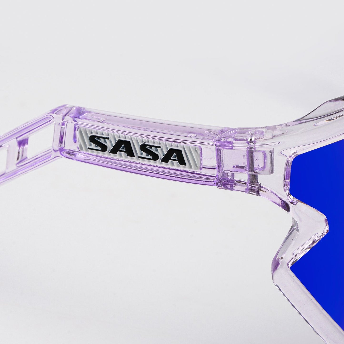 SASA Z SERIES PRISMATIC purple FRAME WITH BLUE REVO LENS