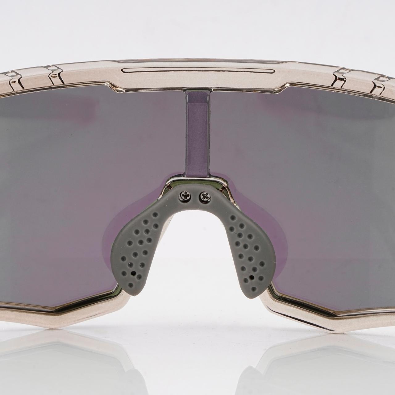 SASA Z SERIES PRISMATIC GREY FRAME WITH GREEN REVO LENS