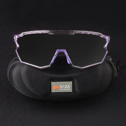 SASA Z SERIES PRISMATIC Purple FRAME WITH Smoke (Black) LENS