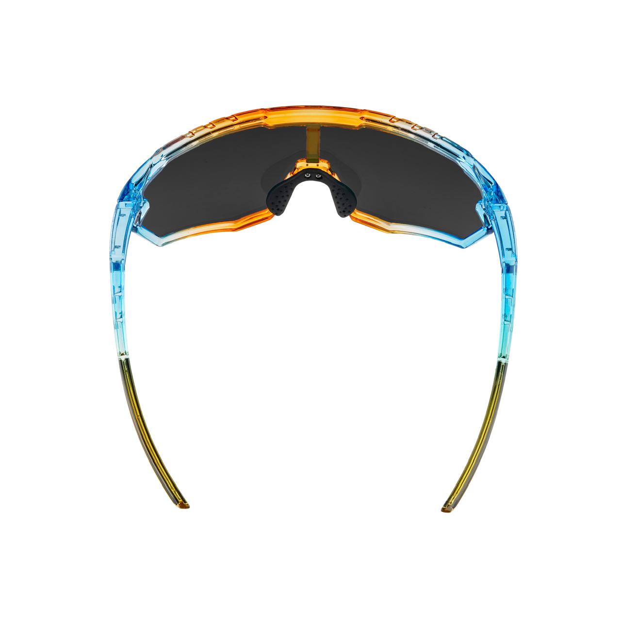 SASA Z SERIES PRISMATIC BLUE/ORANGE FRAME WITH SMOKE (BLACK) LENS