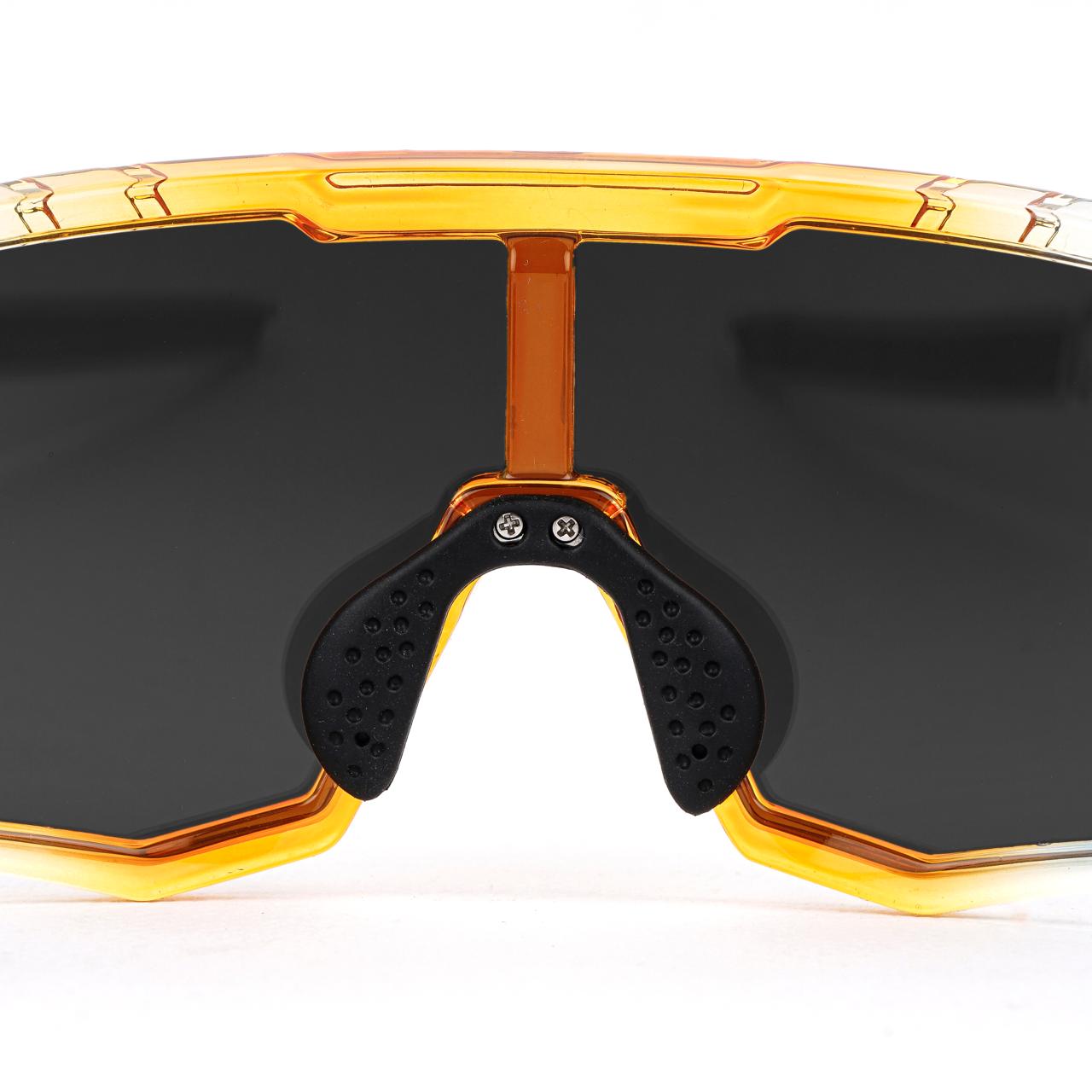 SASA Z SERIES PRISMATIC BLUE/ORANGE FRAME WITH SMOKE (BLACK) LENS