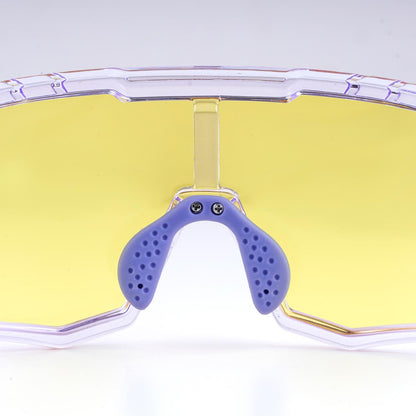 SASA Z SERIES PRISMATIC PURPLE FRAME WITH NIGHT VISION LENS