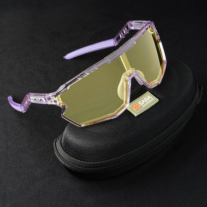 SASA Z SERIES PRISMATIC PURPLE FRAME WITH NIGHT VISION LENS