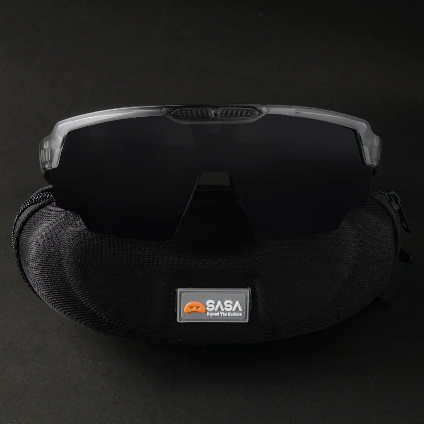 RAPTOR TRANSLUCENT GREY FRAME SMOKE (BLACK) LENS