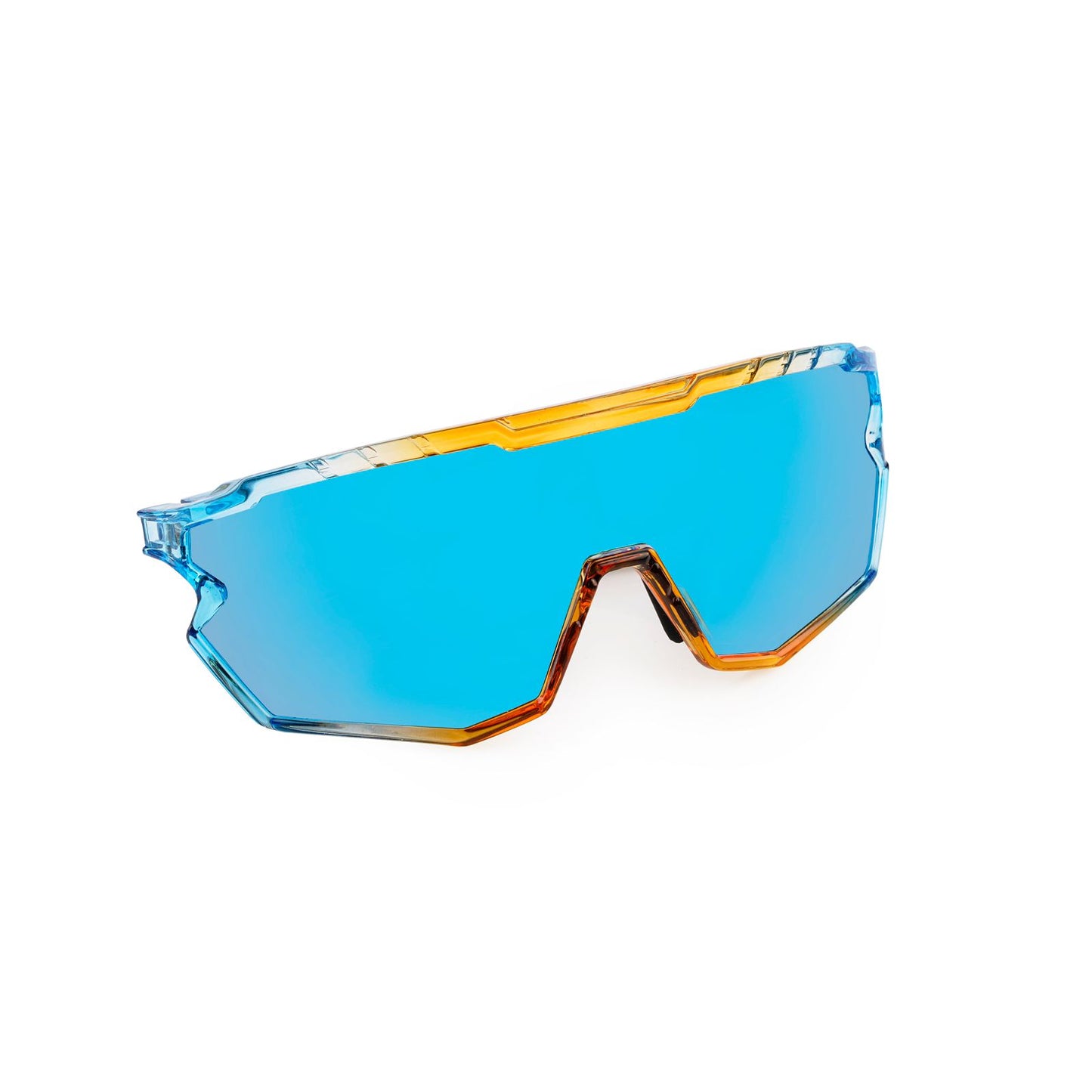 SASA Z Series Prismatic Blue / Orange Frame with Ice Blue Revo Lens