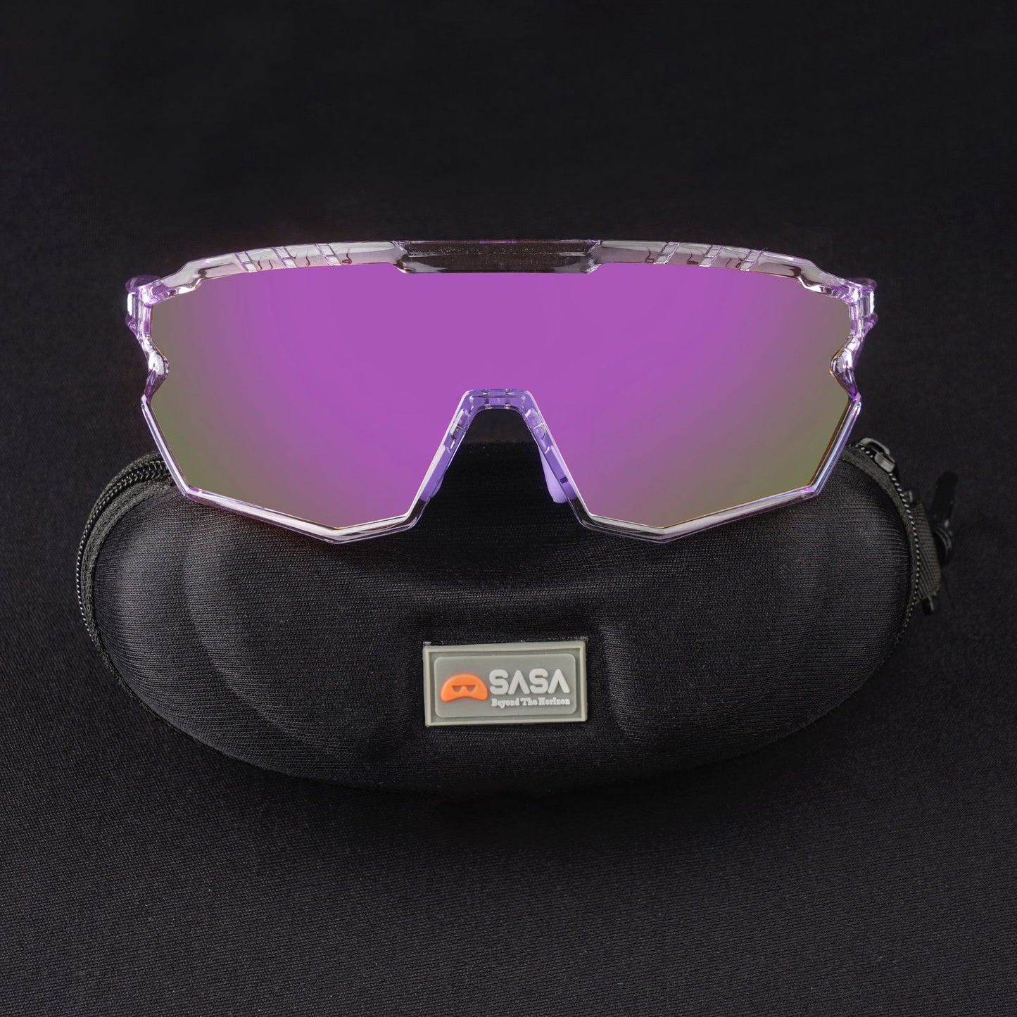 SASA Z Series Prismatic Purple Frame with Purple Revo Lens