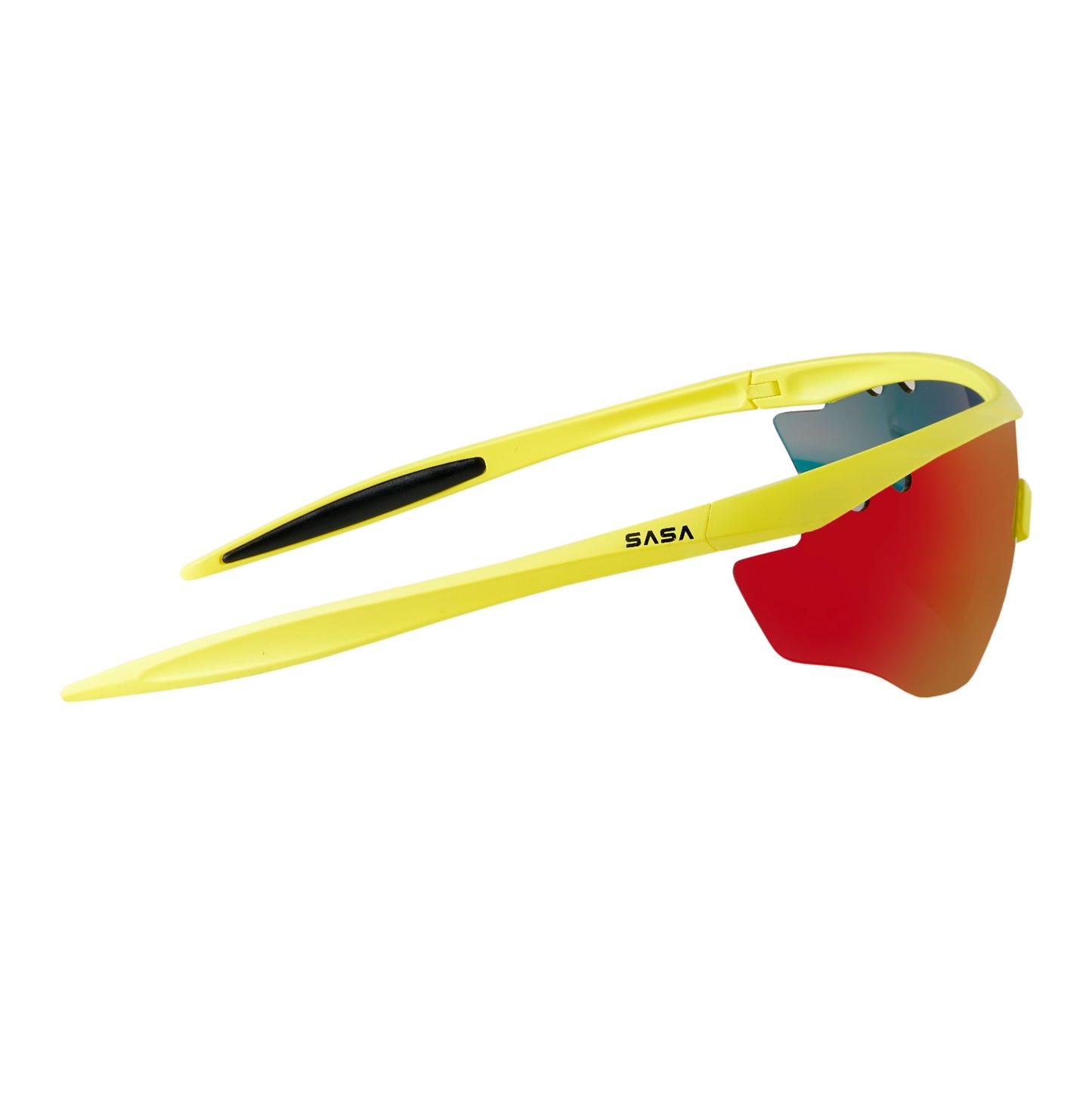 NEON YELLOW FRAME RED REVO LENS HAWKEYE