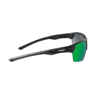 PREDATOR MATTE BLACK FRAME LENS GREEN