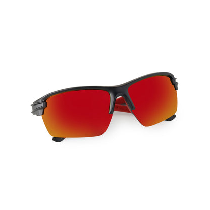 PREDATOR MATTE BLACK FRAME LENS RED