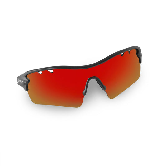 DISCOVERY-MENS BLACK FRAME RED LENS