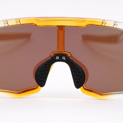 SASA Z Series Prismatic Blue / Orange Frame with Ice Blue Revo Lens