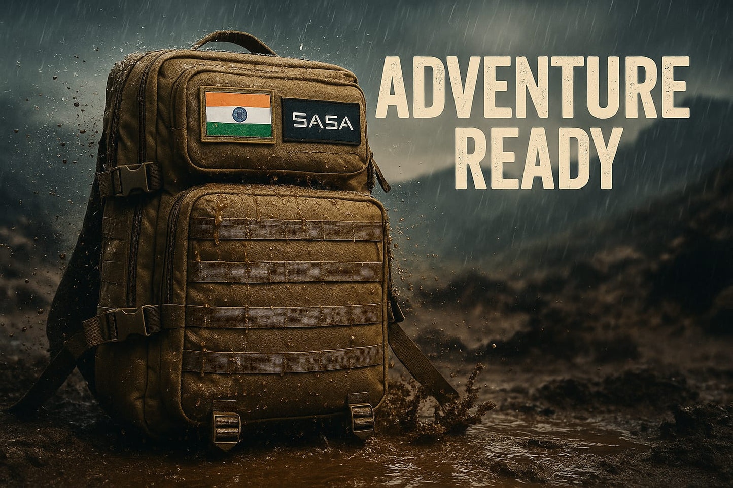 45ltrs Tactical Backpack | Khaki Color