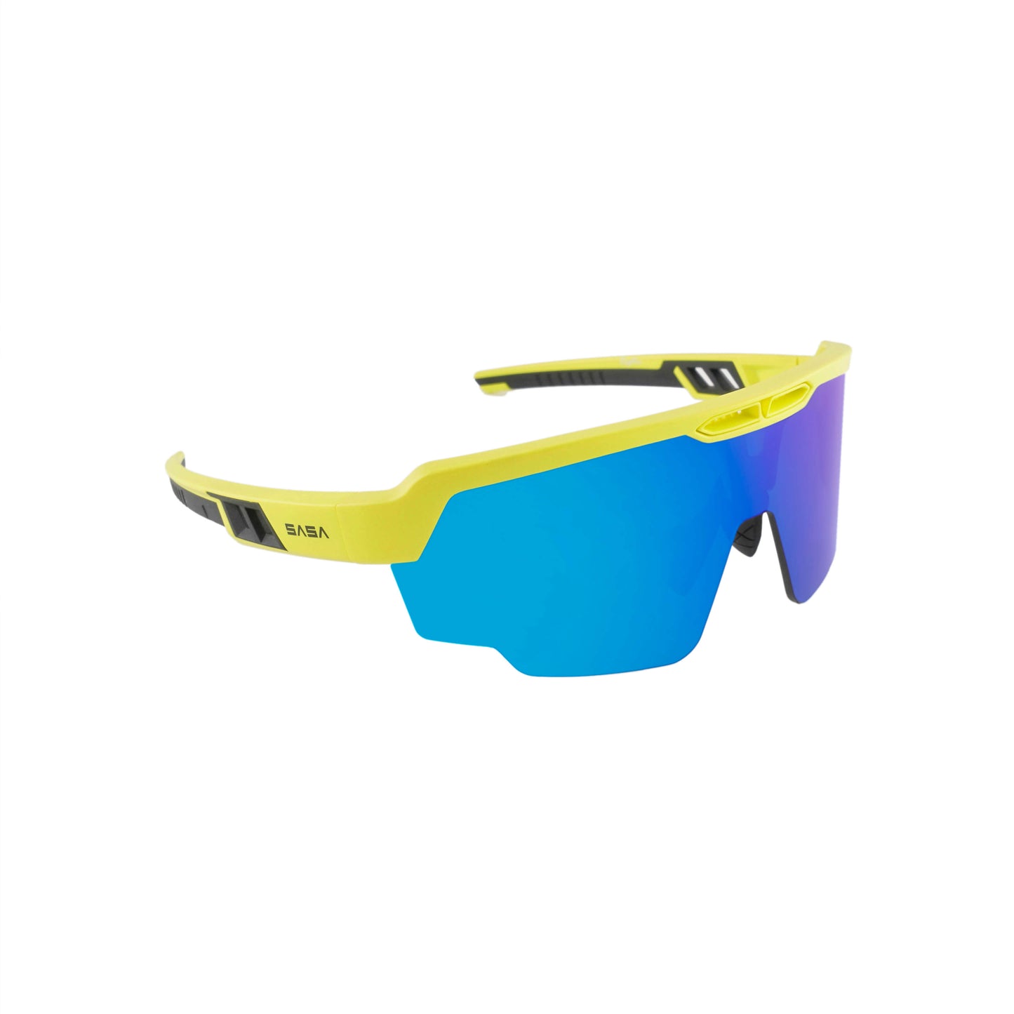 RAPTOR NEON YELLOW FRAME ICE BLUE REVO LENS