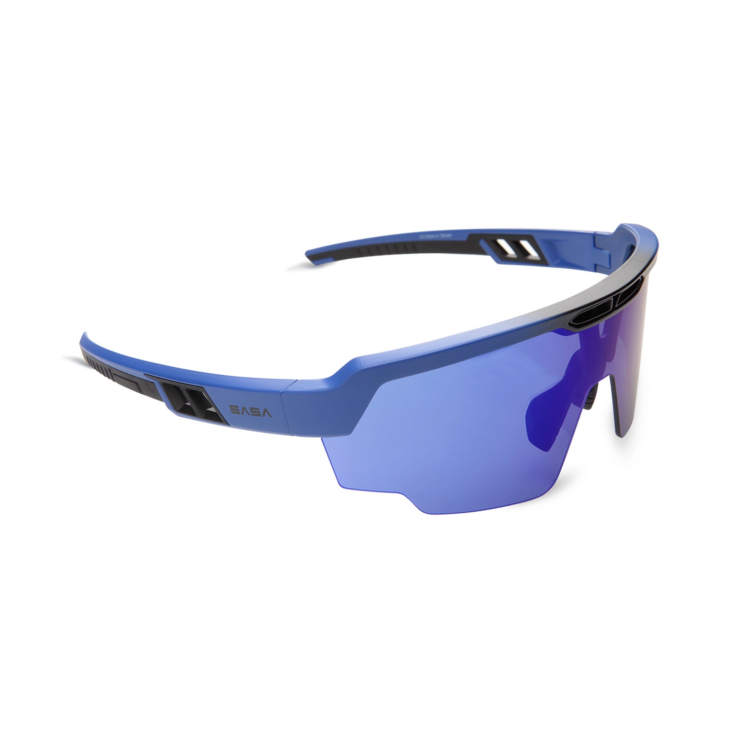 RAPTOR MATTE BLUE FRAME BLUE REVO LENS