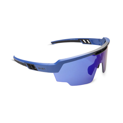 RAPTOR MATTE BLUE FRAME BLUE REVO LENS