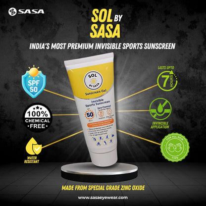 SOL by SASA: Premium Invisible Sports Sunscreen